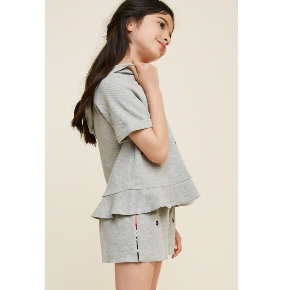 Hayden Girls Hooded Tee - Picture 2 of 3